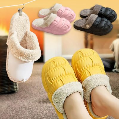 Ciepłe, miękkie i wygodne kapcie | SNUGSLIDES