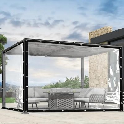 Odporna na pogodę osłona tarasowa | COVERKA