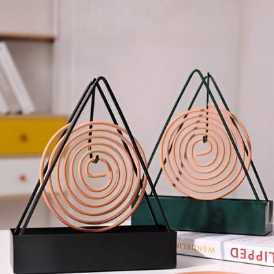 Uchwyt na spiralę przeciw komarom - montaż na ścianie i powierzchni, żelazo | BUZZINO