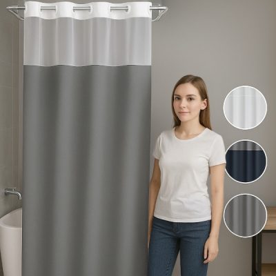 Podwójna wodoodporna zasłona prysznicowa | CURTELLE